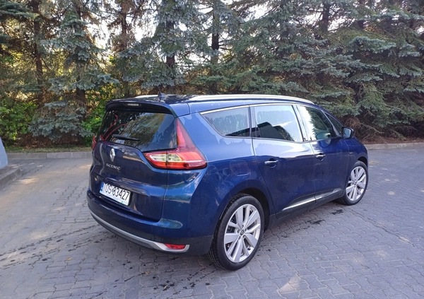 Renault Grand Scenic cena 58800 przebieg: 156000, rok produkcji 2018 z Kwidzyn małe 352